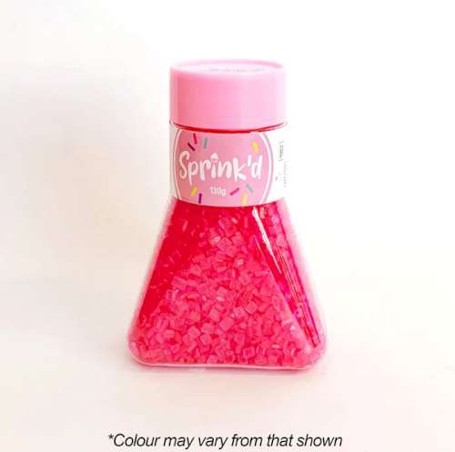 Sprink'd Sprinkles - Rock Sugar Bright Pink - Click Image to Close
